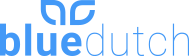 bluedutch logo blauw